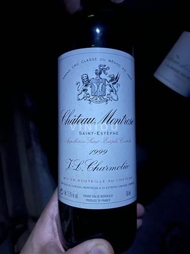 Bordeaux Saint-Estèphe Grand Cru Montrose J.L. Charmol%c3%bce 1999