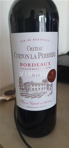 Bordeaux Château Curton La Perriere 2016