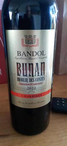 Provence Bandol Domaine S Bunan Moulin des Costes Chariage 2022