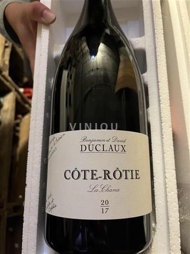 Rhônen laakso Côte-rôtie Duclaux La Chana 2017