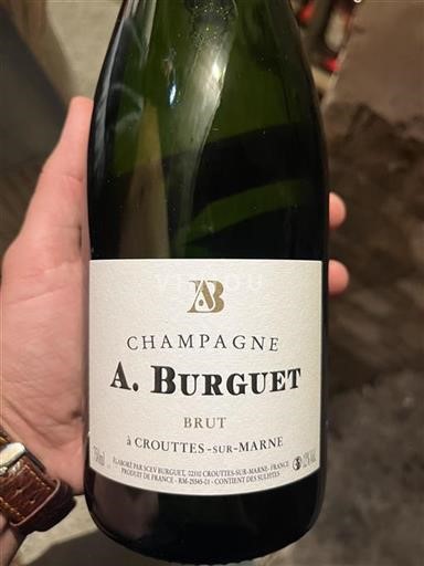 Champagne Champagner A. Burguet Ohne Jahrgang