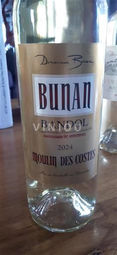 Provence Bandol Domaine S Bunan Moulin des Costes 2024