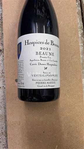 Borgonha Não especificado Premier Cru Hospices De Beaune Cuv%c3%a9e Dames Hospitali%c3%a8res 2021