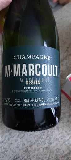 Champagne Šampanské Mmarcoult Hestia Neročník