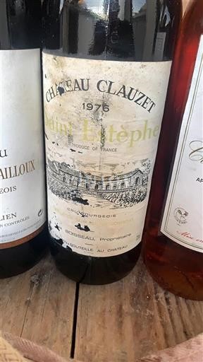 Burdeos Saint-Estèphe Cru Bourgeois Château Clauzet 1976