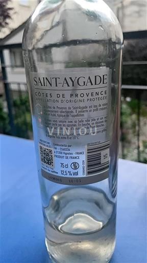 Provenza Côtes-de-Provence Saint Aygade Senza annata