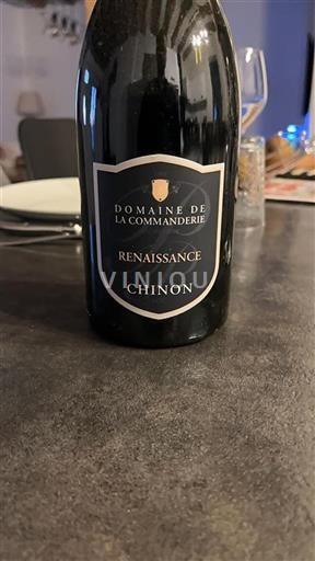 Loire Valley Chinon Domaine La Commanderie Renaissance 2020