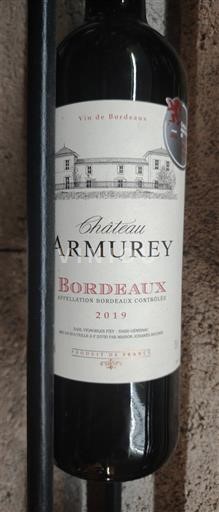 Bordeaux Château Armurey 2019
