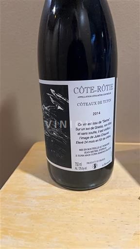 Valle del Ródano Côte-rôtie Domaine Jeanmichel Stephan Côteaux de Tupin 2014