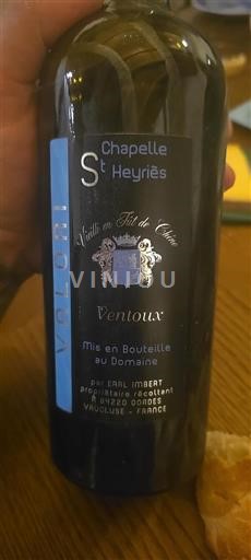 Rhônetal Ventoux Chapelle St Heyriés Valorii 2015