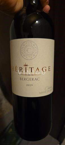 Zuidwest-Frankrijk Bergerac Chateau Maye de Bouye Héritage 2019