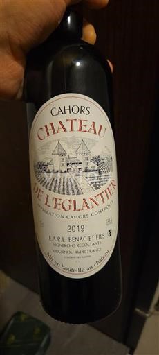 Sud-Ovest Cahors Château L'églantier 2019