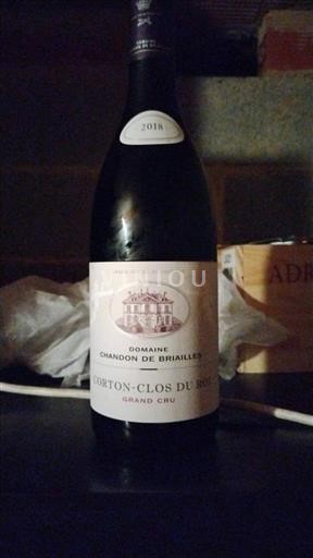Vin Rouge Domaine Chandon de Briailles 2018 France Bourgogne Corton AOC