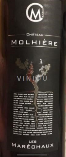 Zuidwest-Frankrijk Côtes-de-duras Château Molhière Les Maréchaux 2020