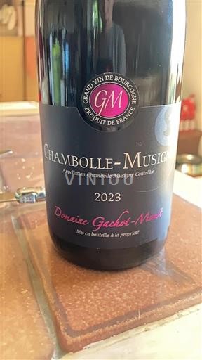 Burgundy Chambolle-Musigny Grand Cru Domaine Gachotmonot 2023