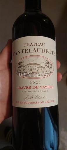 Bordeaux Graves-de-vayres Château Cantelaudette 2021