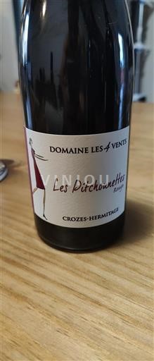 Rhône-dalen Crozes-Hermitage Domaine Les 4 Vents Les Pitchounettes 2023
