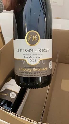 Bourgogne Nuits-Saint-Georges Domaine Fribourghacquard Les Maladières 2023