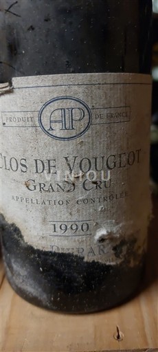 Borgonha Clos-de-Vougeot Grand Cru Clos De Vougeot 1990