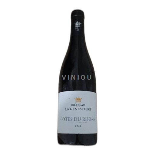 Rhônedalen Côtes du Rhône Château La Genestière 2022