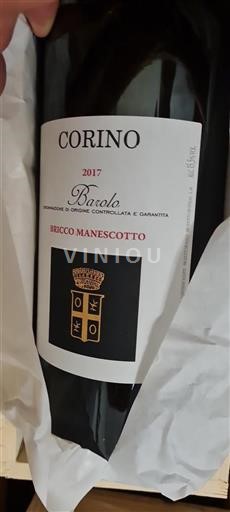 Piamonte Barolo Corino Bricco Manescotto 2017