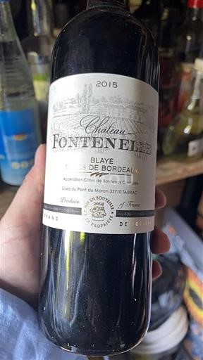 Bordeaux Blaye Côtes de Bordeaux Château Fontenelle 2015