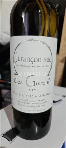 Zuidwest-Frankrijk Jurançon Clos Guirouilh 2021