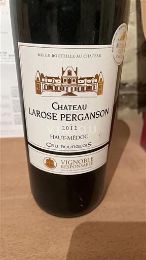 Bordéus Haut-Médoc Cru Bourgeois Château Larose Perganson 2012