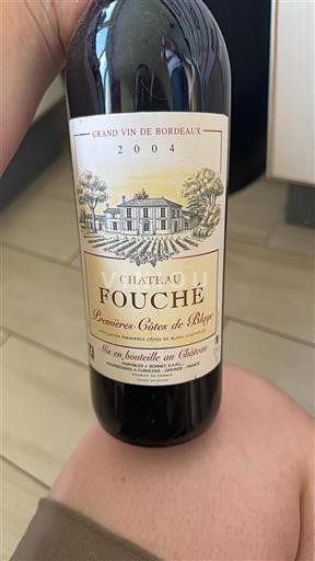 Bordéus Não especificado Château Fouché 2004