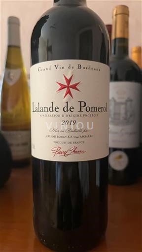 Bordeaux Lalande-de-pomerol Maison bouey 2019