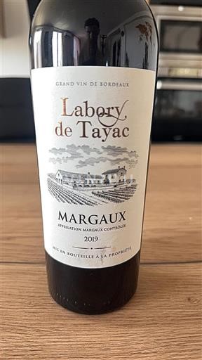 Bordeaux Margaux Labory De Tayac 2019