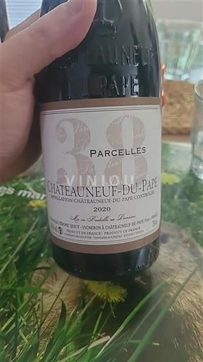 Valle del Rodano Châteauneuf-du-Pape Jérôme Quiot Parcelles 38 2020
