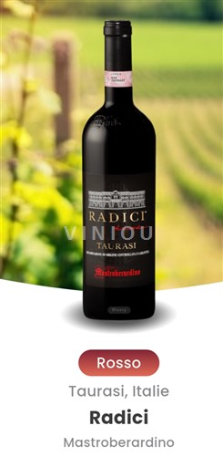 Kampanja Taurasi Mastroberardino Radici 2017