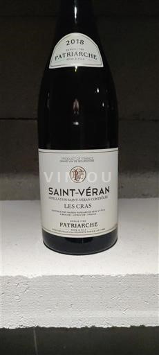 Borgoña Saint-Véran Patriarche Les Cras 2018