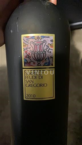 Campania Irpinia Feudi Di San Gregorio Serpico 2010