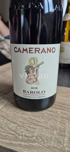 Piamonte Barolo Camerano Cannubi San Lorenzo 2018