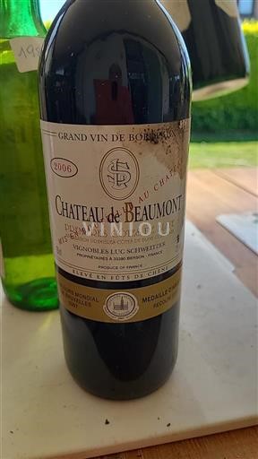 Bordeaux Nespecifikováno Château Beaumont 2006