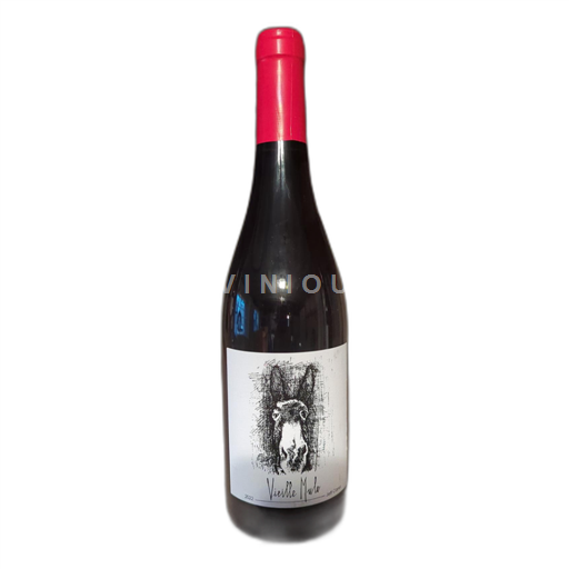 Vin Rouge sec Vieille mule Jeff Carrel 2022 France Languedoc et Roussillon Côtes catalanes IGP