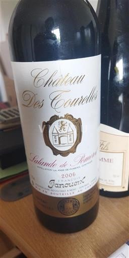 Bordeaux Lalande-de-Pomerol Château Des Courcelles 2006