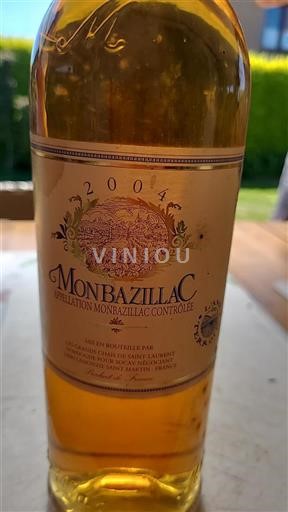Lounais-Ranska Monbazillac Les Grands Chais De Saintlaurent 2004