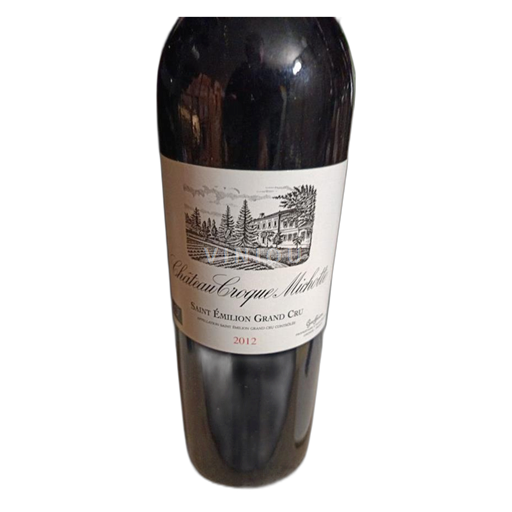 Bordeaux Saint-Émilion Grand Cru La Croque Michotte 2012