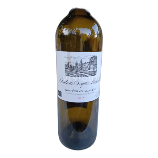 Bordéus Saint-Émilion Grand Cru La Croque Michotte 2015