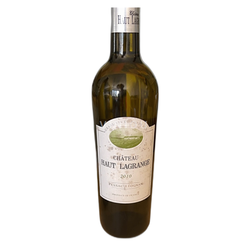 Vin Rouge sec Château Haut-Lagrange 2010 France Bordeaux Pessac-Léognan AOC