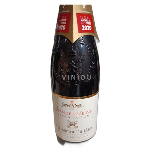 Rhônedalen Châteauneuf-du-Pape Grand Vallon Grande Réserve 2017