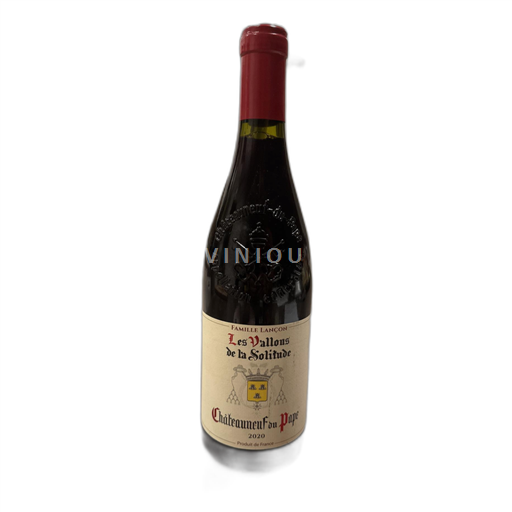 Rona dolina Châteauneuf-du-Pape Solitude Les Vallons de la Solitude 2020