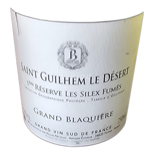 Languedoc-Roussillon Saint-Guilhem-le-Désert Grand Blaquière 1ère Réserve Les Silex Fumés 2023