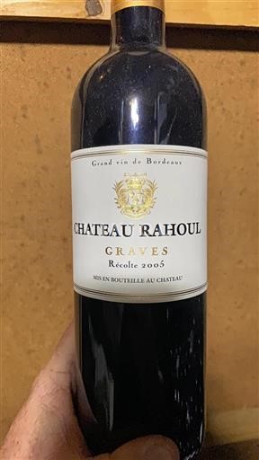 Bordeaux Graves Château Rahoul 2005