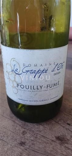 Loire-dalen Pouilly-fumé Domaine La Grappe Or 2023
