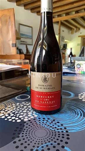 Borgogna Mercurey Premier Cru Sûremain En Sazenay 2022