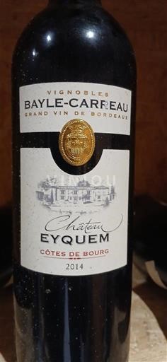 Burdeos Côtes-de-bourg Château Eyquem 2014